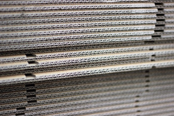 Corrugated paper